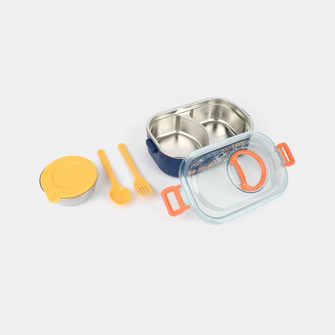 Stainless Steel Lunch Box 850+150ml Blue