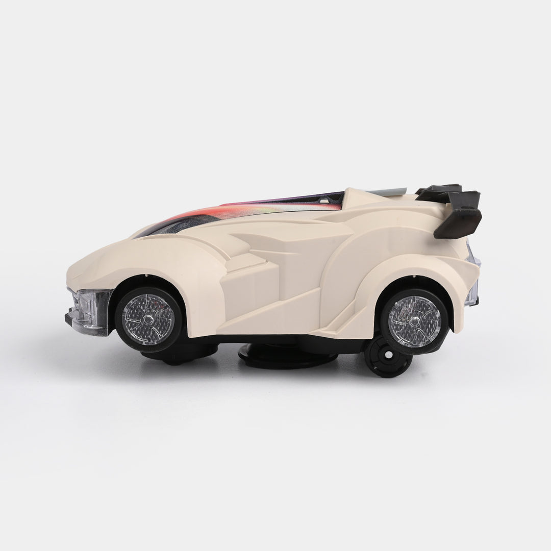 Electric Stunt Spinning Racing Car with Lights & Sound