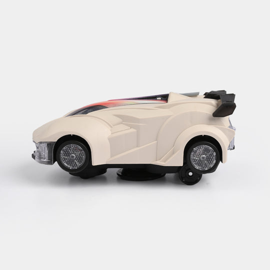 Electric Stunt Spinning Racing Car with Lights & Sound