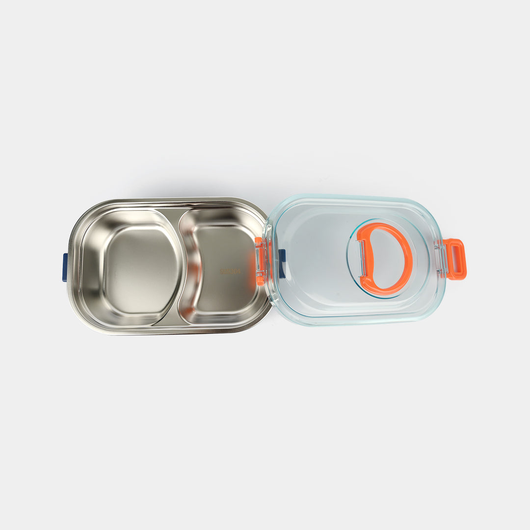 Stainless Steel Lunch Box 850+150ml Blue