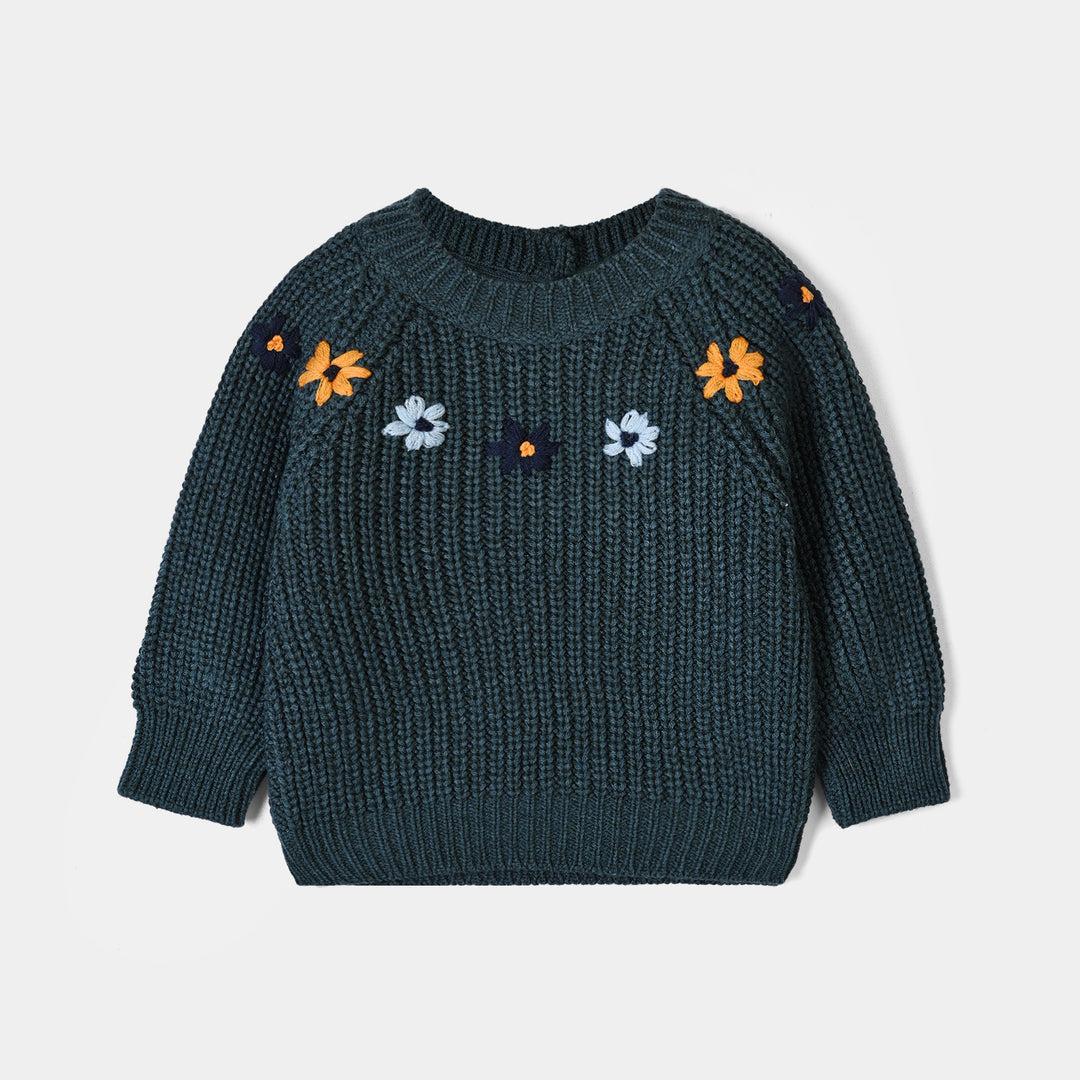 Infant Girls Acrylic Sweater