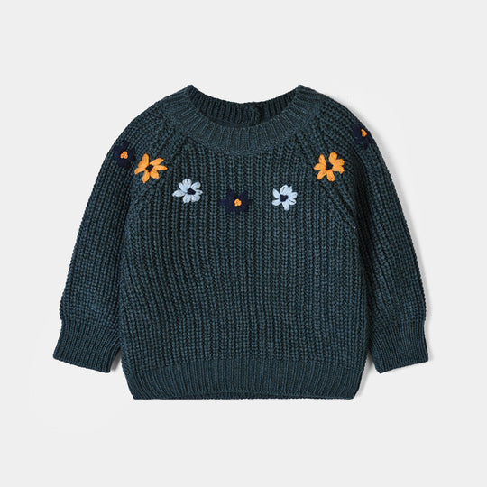 Infant Girls Acrylic Sweater