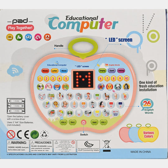 Educational Computer Learning Machine with LED Screen