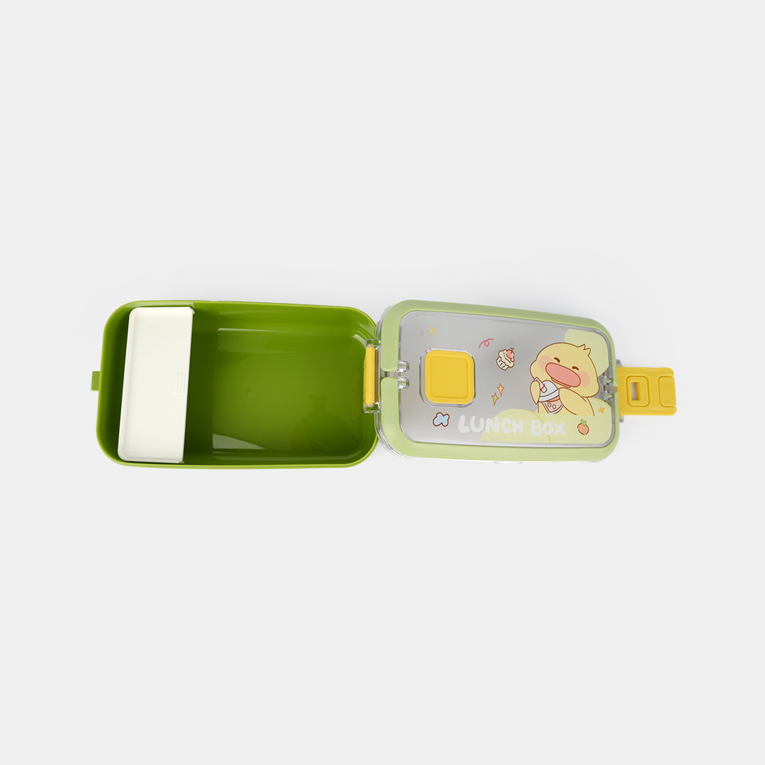 Plastic Lunch Box for Kids | 1L – Green