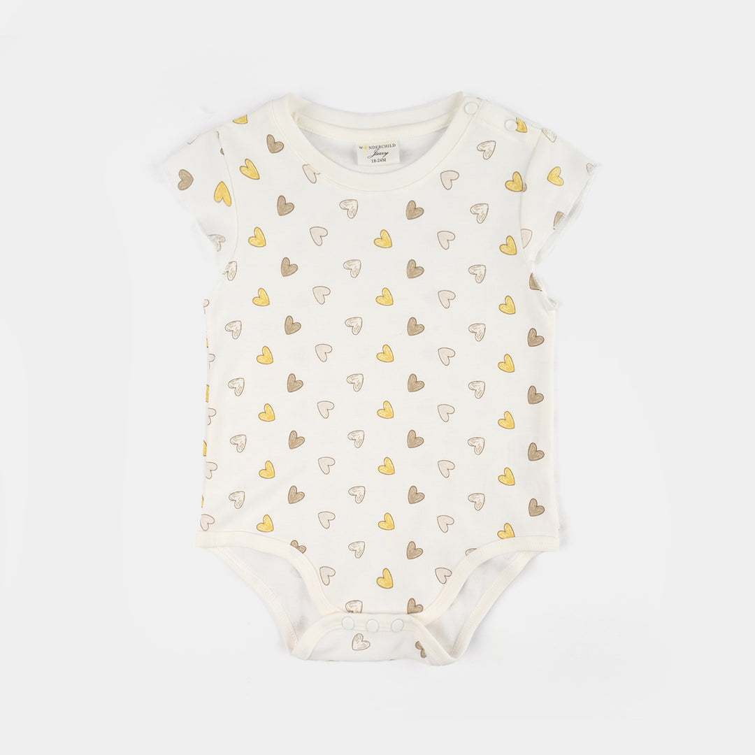 Infant Girls Jersey/Terry 2Pc Suit 287-074 E-C-BROWN