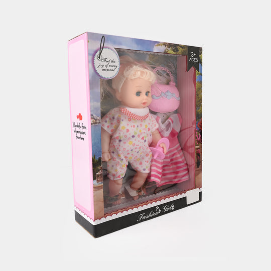 Cute Doll Set with Playful Accessories
