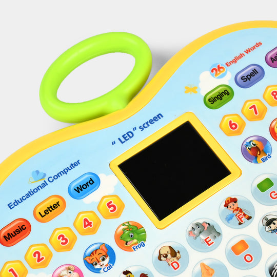 Educational Computer Learning Machine with LED Screen