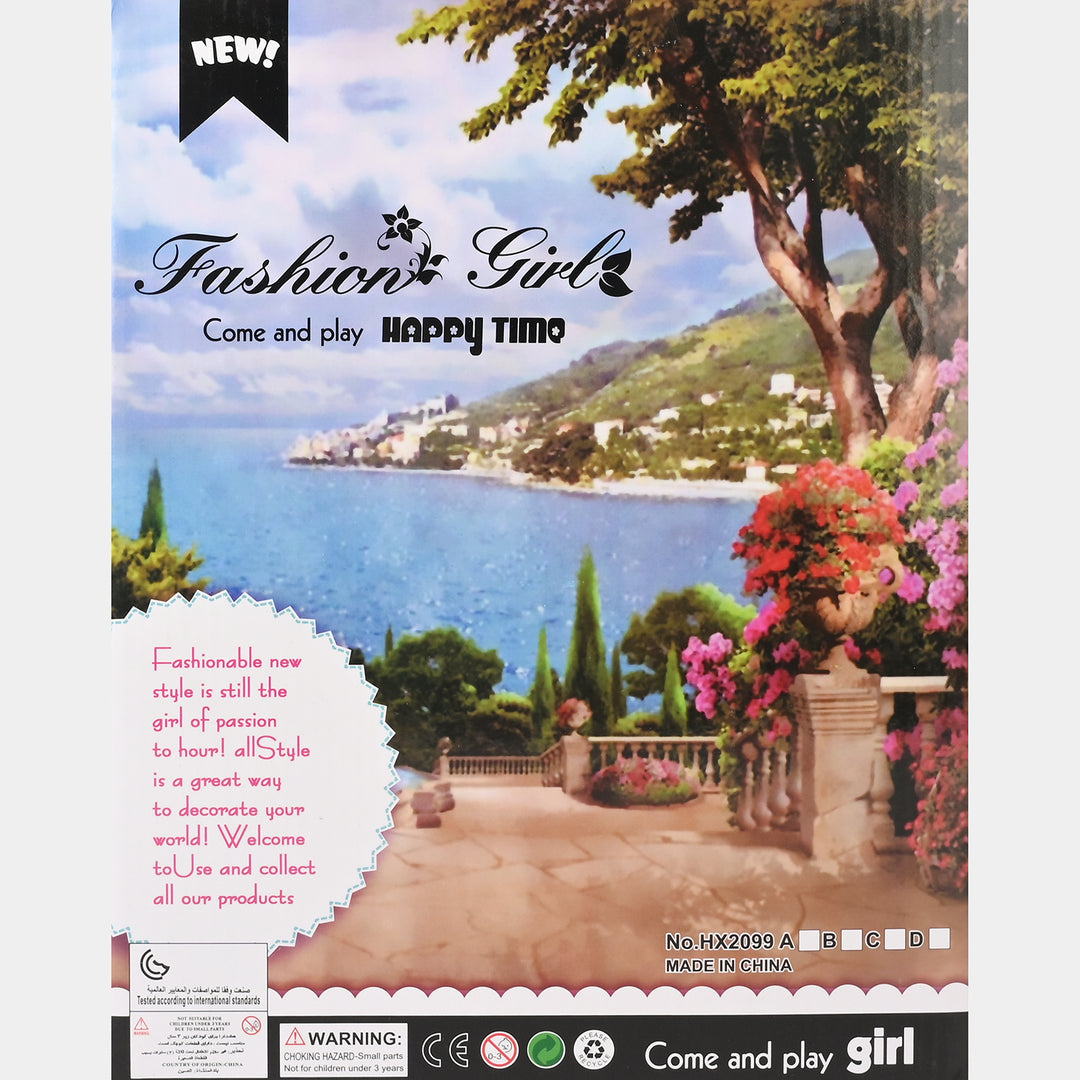 Cute Doll Set with Playful Accessories