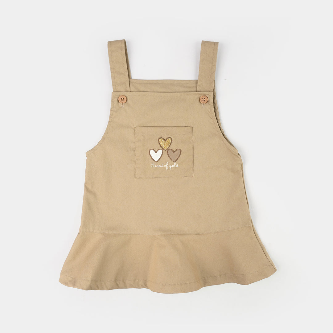 Infant Girls Jersey/Terry 2Pc Suit 287-074 E-C-BROWN