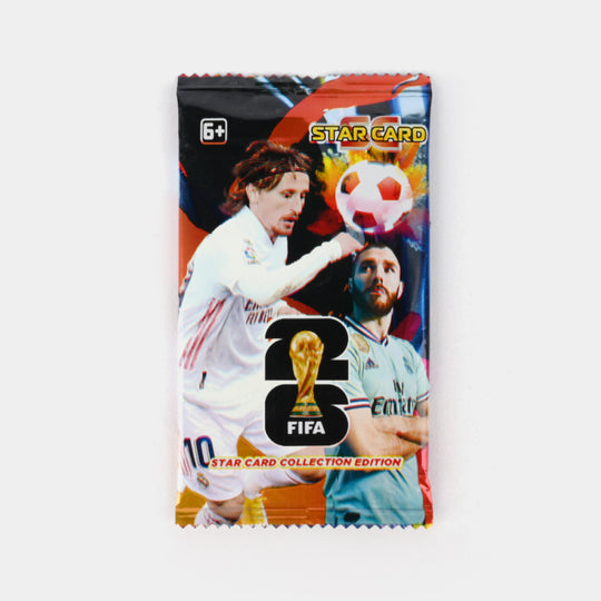 Football Star Player Playing Collectible Cards