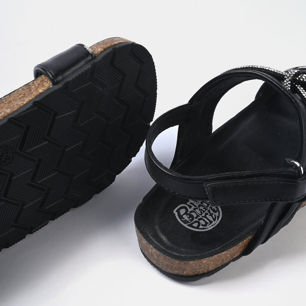 Girls Sandal H1040-G4-BLACK