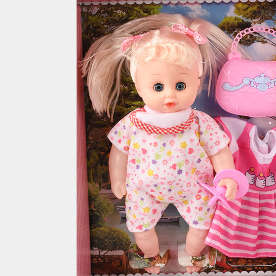 Cute Doll Set with Playful Accessories