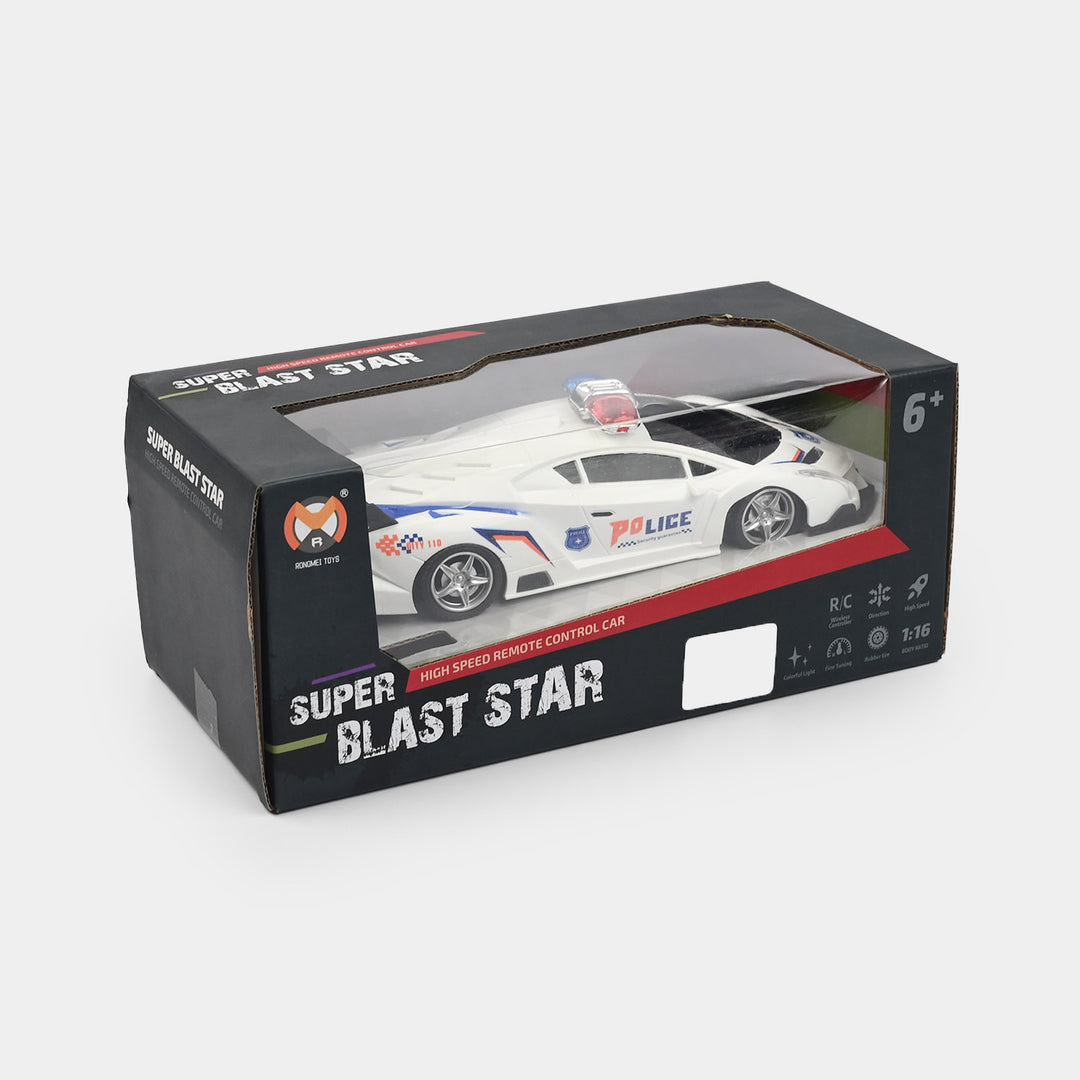 Remote Control Police Car Toy for Kids