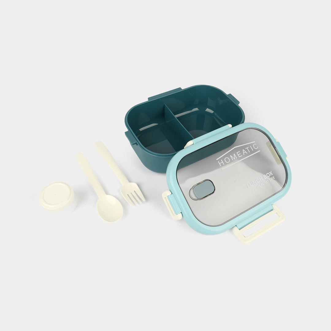 Plastic Lunch Box for Kids | 1100ml – Blue