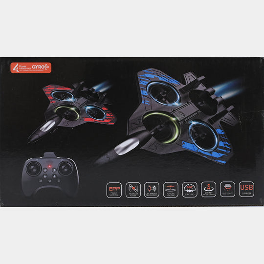 Power Propeller Gyro RC Foam Fighter Aircraft