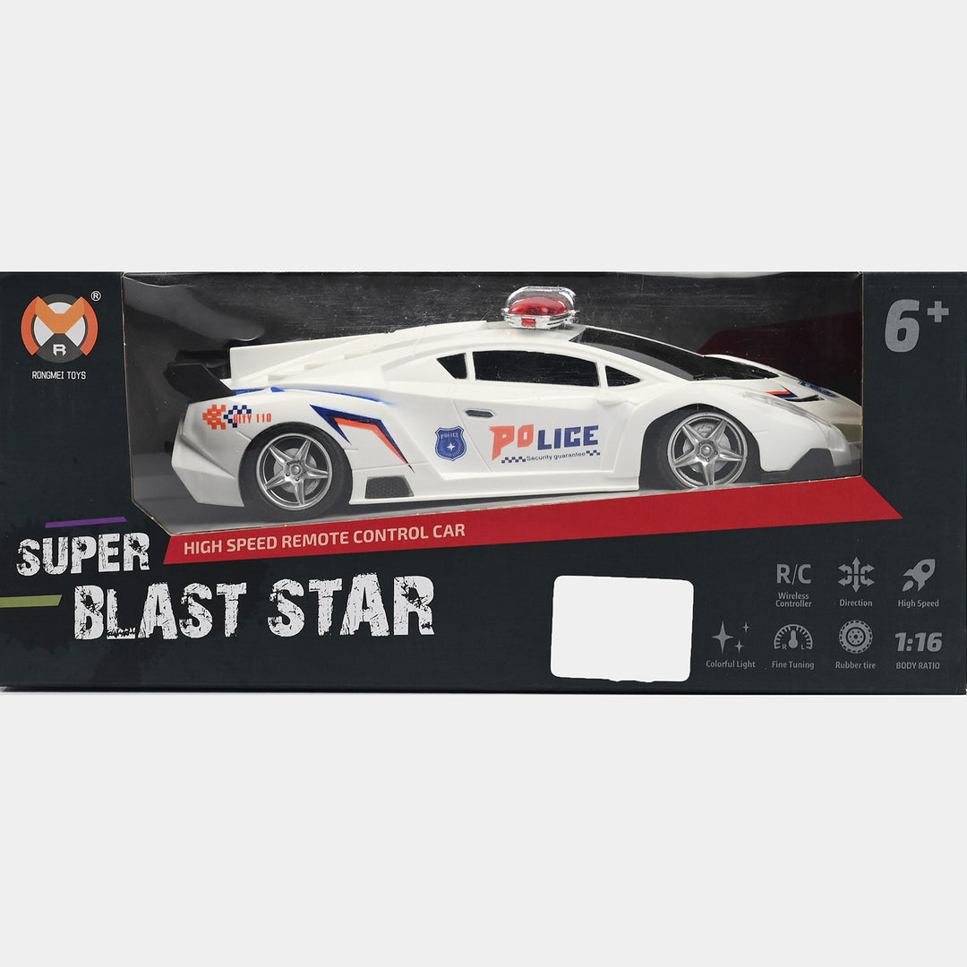 Remote Control Police Car Toy for Kids