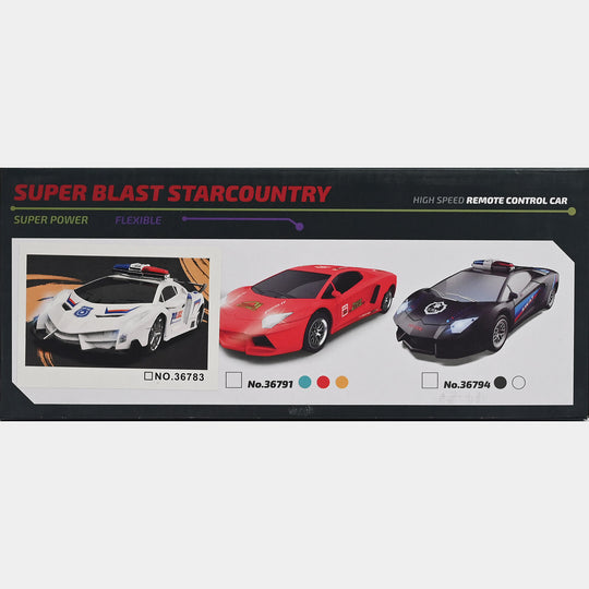 Remote Control Police Car Toy for Kids