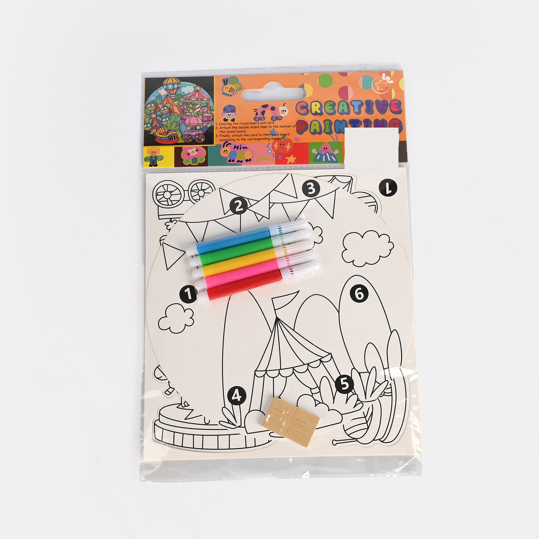 Creative Coloring Cards With Marker