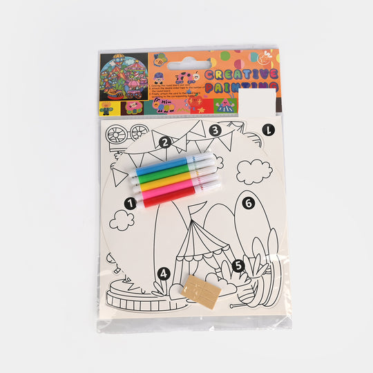 Creative Coloring Cards With Marker