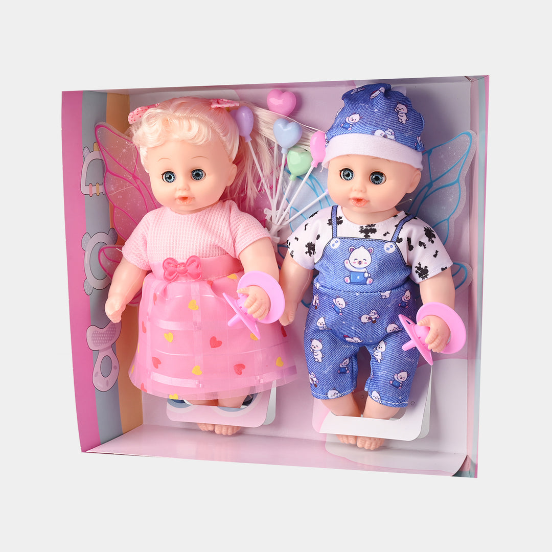 12 Inch Angel Dolls W/Pacifier 622A