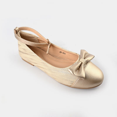 Girls Pumps ZP-031-Golden