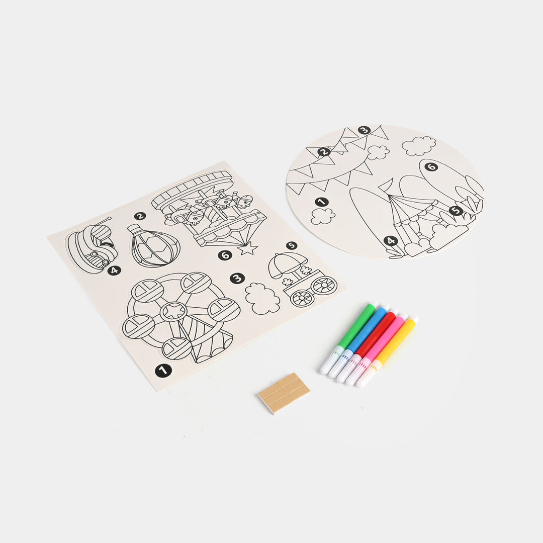 Creative Coloring Cards With Marker