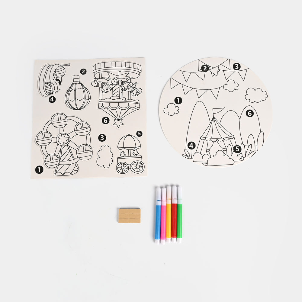 Creative Coloring Cards With Marker