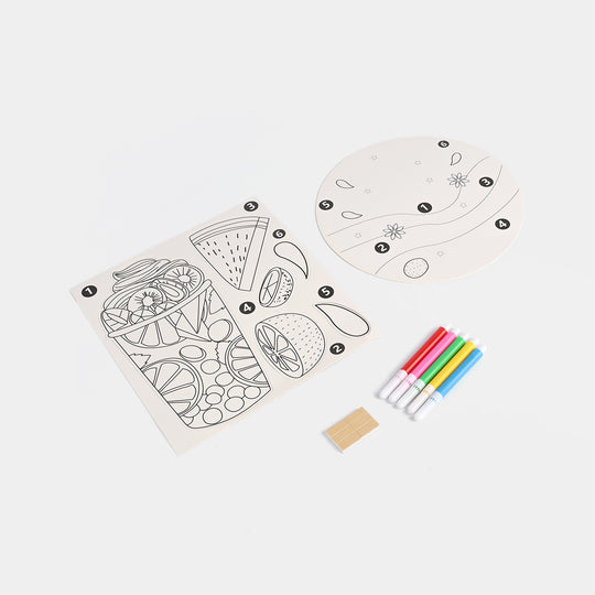 Creative Coloring Cards With Marker