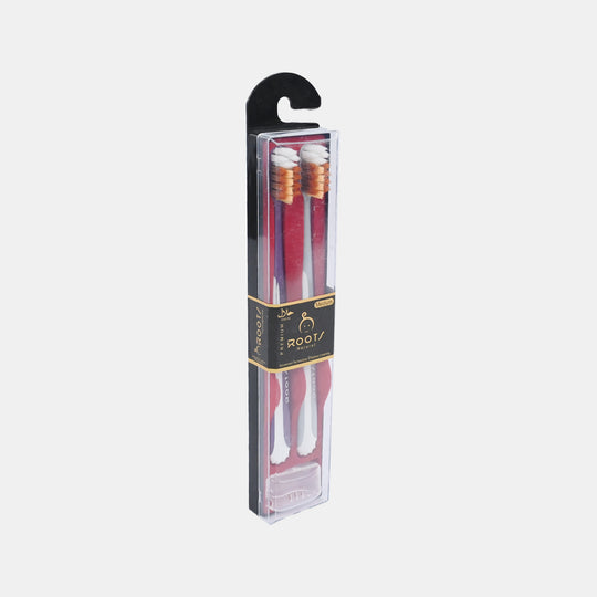 Twin Pack Pointed Filaments Toothbrush (EP005) - Multicolor