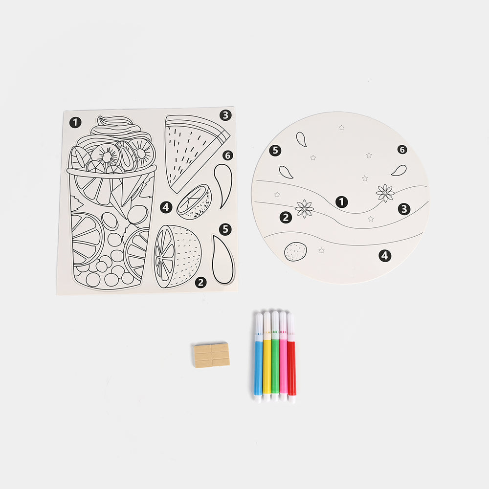 Creative Coloring Cards With Marker