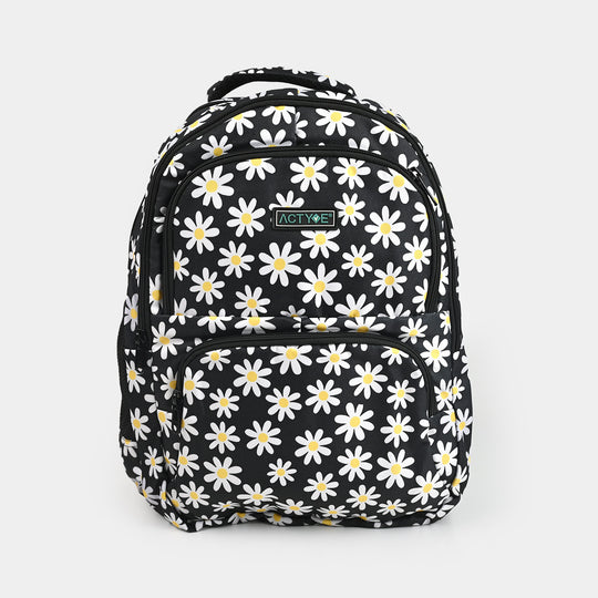 (Actyve Bags) Flora Fusion School Backpack for Kids