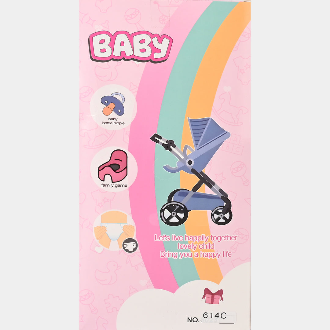 12 Inch Baby Doll With Pacifier