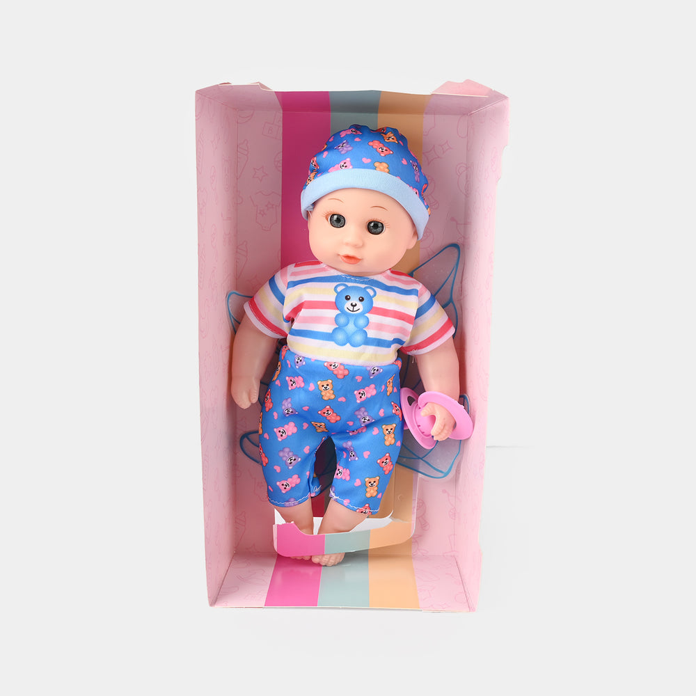 12 Inch Baby Doll With Pacifier