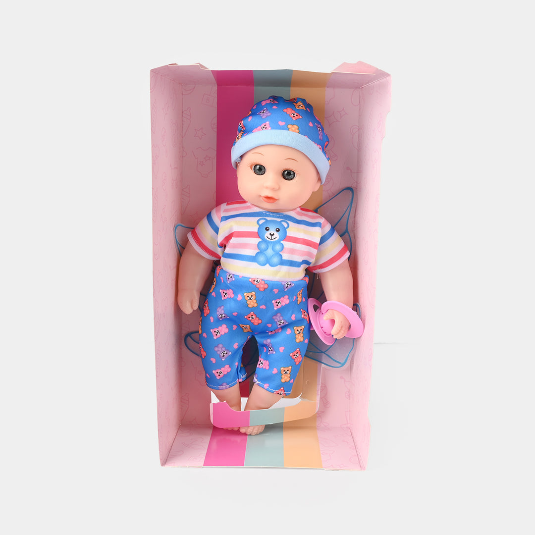 12 Inch Baby Doll With Pacifier