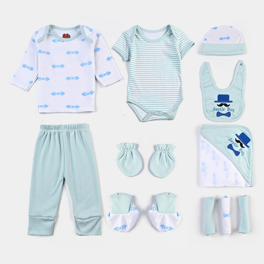 Baby Infant Starter Set 11 Pcs Bow-Blue