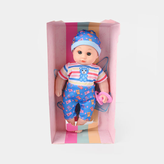 12 Inch Baby Doll With Pacifier