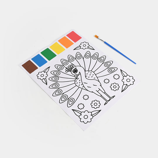 Velvet Sheet Coloring Kit