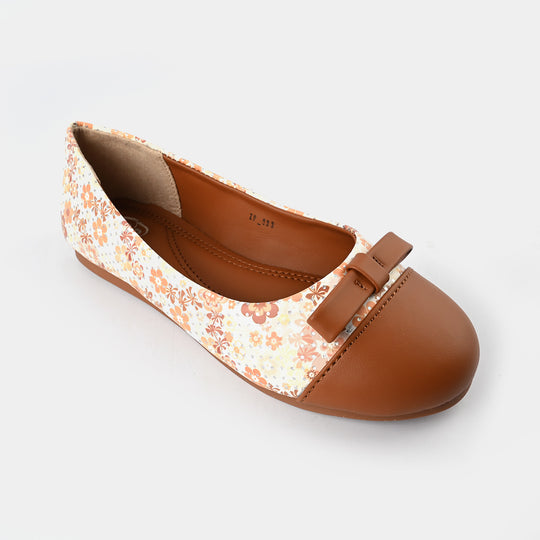 Girls Pumps ZP-033-CAMEL