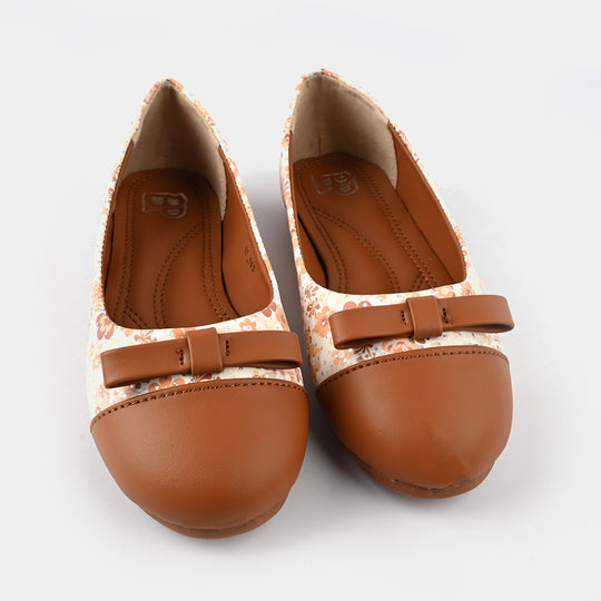 Girls Pumps ZP-033-CAMEL