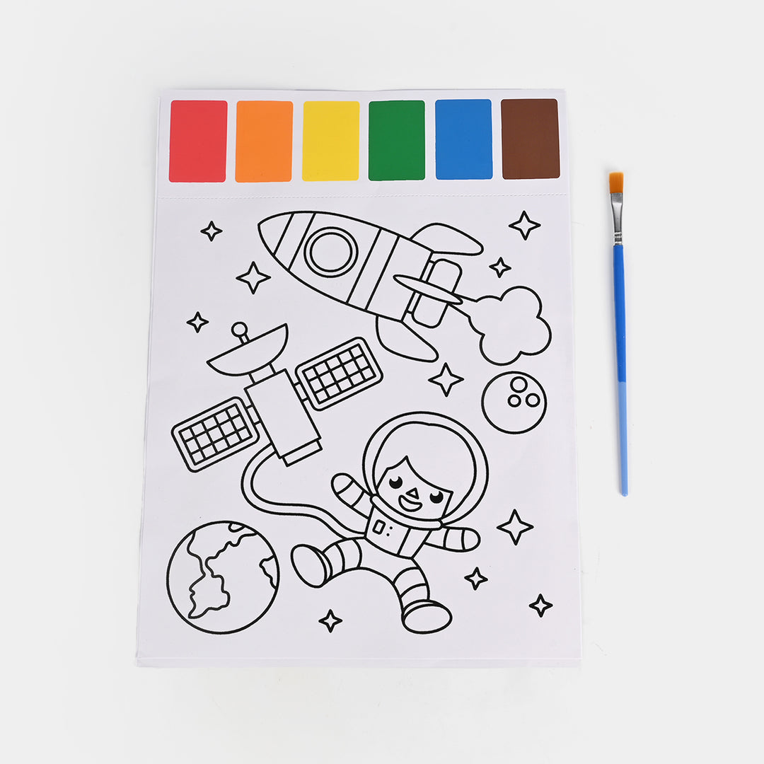 Velvet Sheet Coloring Kit