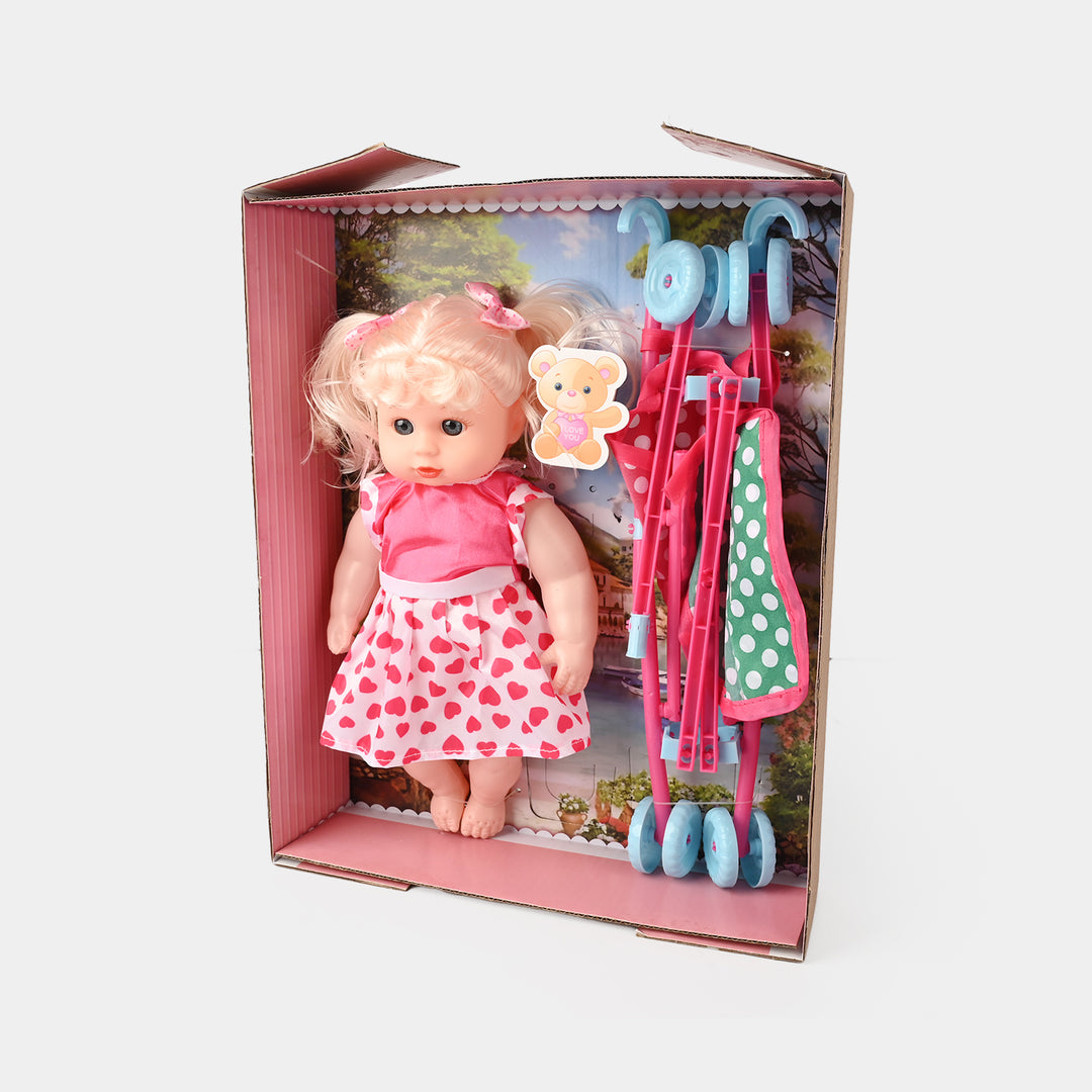 Cute Doll Set with Playful Accessories