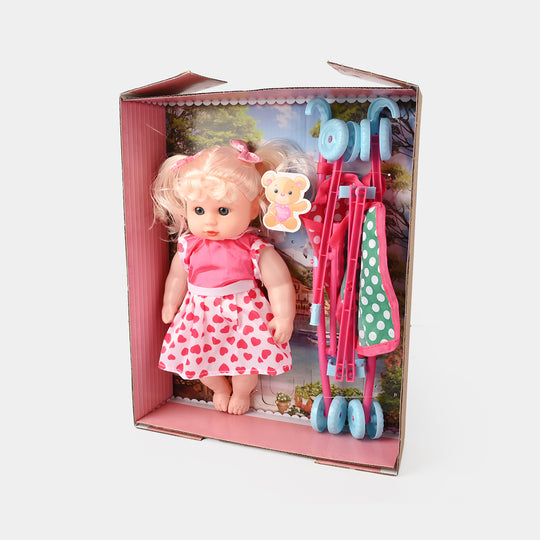 Cute Doll Set with Playful Accessories