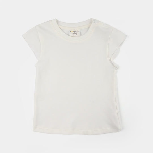 Infant Girls Jersey/Terry 2Pc Suit 287-096 E-C-BLUE