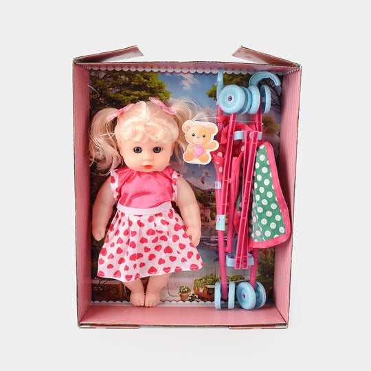 Cute Doll Set with Playful Accessories
