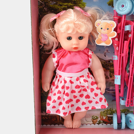 Cute Doll Set with Playful Accessories