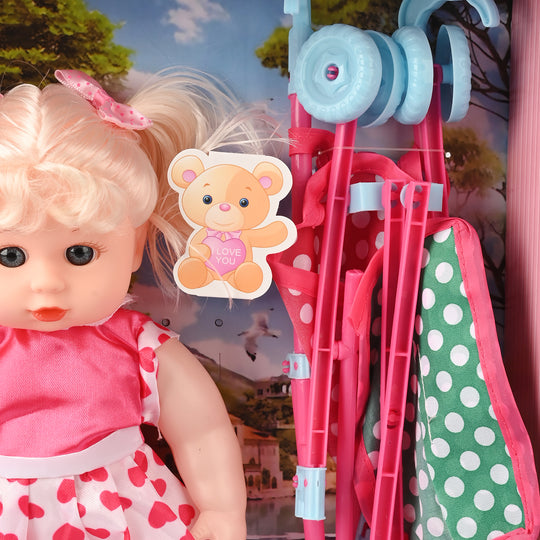 Cute Doll Set with Playful Accessories
