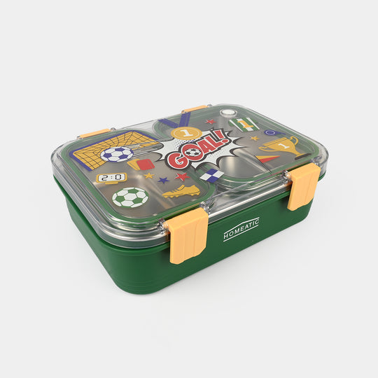 Stainless Steel Lunch Box for Kids | 750ml | Green
