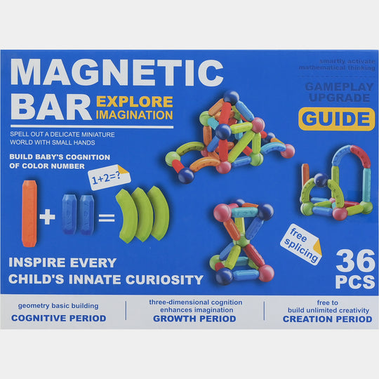 Puzzle Magnetic Sticks | 36PCs
