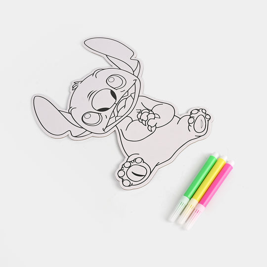 Coloring Cards With Marker