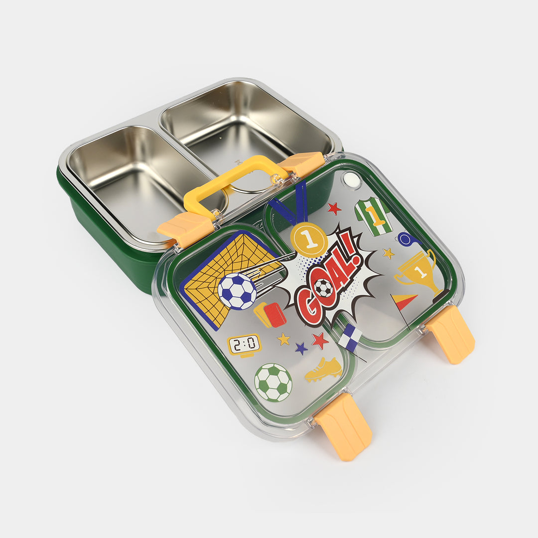 Stainless Steel Lunch Box for Kids | 750ml | Green